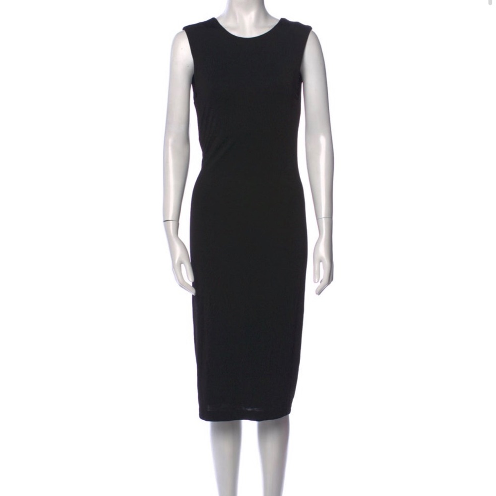 T by Alexander Wang Sheath Sleeveless with Crew Neck Dress